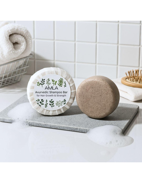 Champú Sólido Amla Nature Skin Shop 79.8g - Crecimiento y Fortalecimiento