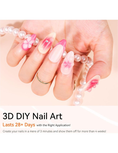 Gel Escultor de Uñas 3D Makartt 15g Transparente para DIY