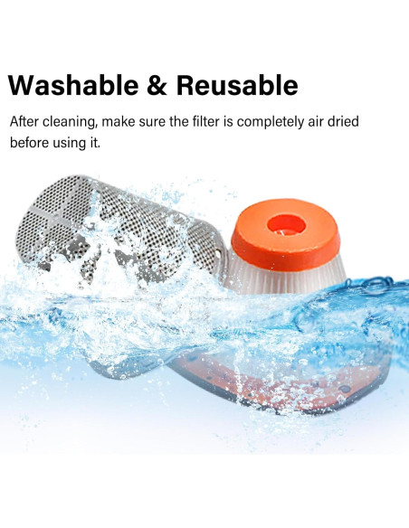 Filtro HEPA JZSTARINGE CMCVH001C1 para Aspiradora Craftsman V20 y Black Decker