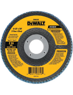 Disco de Aleta DEWALT DW8302 10.16 cm Zirconia 60 Granos 2