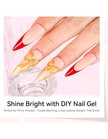 Gel Escultor de Uñas 3D Makartt 15g Transparente para DIY