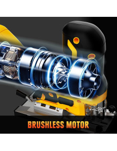 Sierra de calar inalámbrica WITLIGHT 20V MAX 3800 SPM 6 Velocidades 2