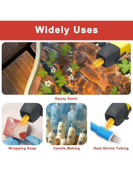 Pistola de Calor Mini QST EXPRESS 350W Amarilla 2 Temperaturas