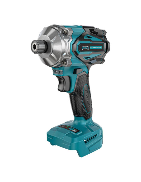 Destornillador de impacto inalámbrico DIYtoolifz 18V 2800 In-lbs