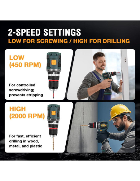 Taladro Inalámbrico DentWiz DK006 24 Configuraciones 3000mAh