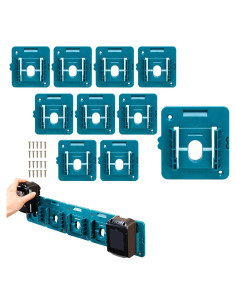 Soporte de Batería Makita 18V WeToolGoo - 10 Pack Montaje Pared