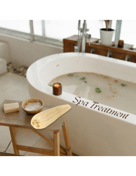 Esponja de Baño Lufa Egipcia 100% Natural Exfoliante 24x12cm