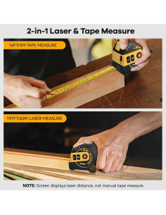 Cinta Métrica Láser 60m y Manual 4.88m HENAN JIANGHUA 2