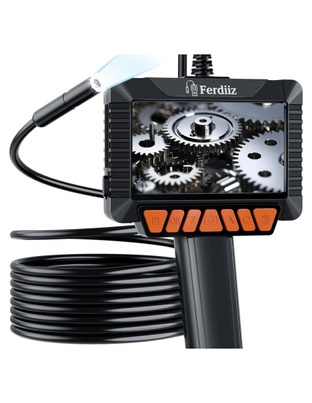Cámara Endoscópica HD 1920P Ferdiiz 5m IP67 con Luz LED