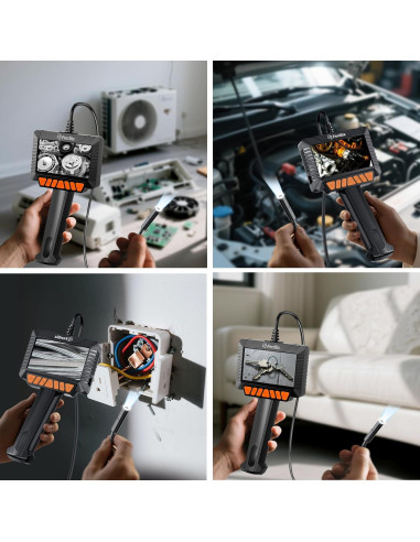 Cámara Endoscópica HD 1920P Ferdiiz 5m IP67 con Luz LED