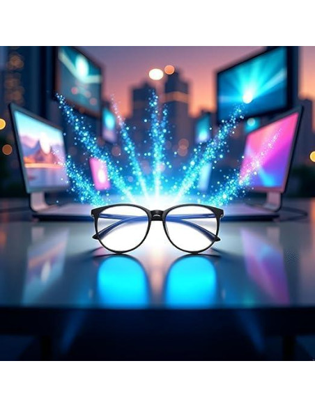 Gafas bloqueadoras de luz azul Vision unisex - diseño cómodo