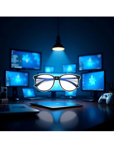 Gafas bloqueadoras de luz azul Vision unisex - diseño cómodo