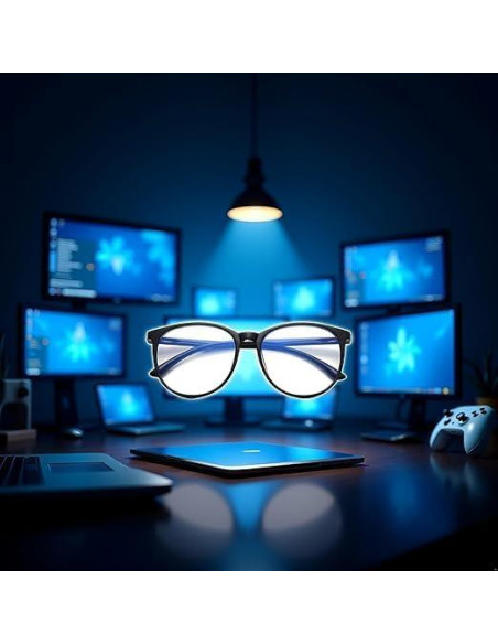 Gafas bloqueadoras de luz azul Vision unisex - diseño cómodo