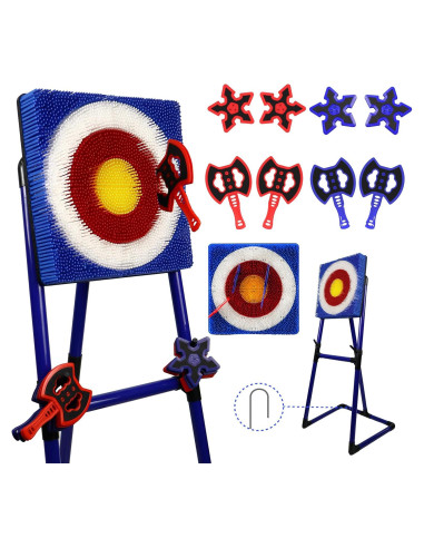 Juego de Lanzamiento de Hachas BunnyBoo con Objetivo Seguro