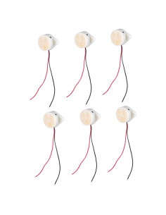 Kit Zumbador Piezoeléctrico 6pcs PartyKindom 3-24V