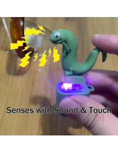 Llaveros antiestrés Genérico con sonido y luces coloridas 2