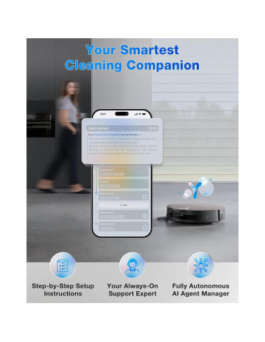 Aspiradora Robot ECOVACS DEEBOT X11 OmniCyclone 19,500Pa