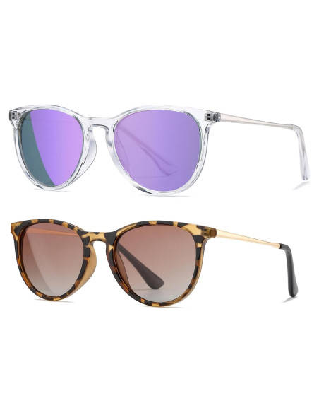 Gafas de sol polarizadas HJSTES para niños 50mm UV 100% protección