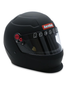 Casco Integral RaceQuip PRO20 Snell SA2020 Negro Mate Grande