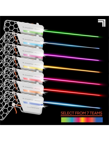 Juego de Blasters Laser Tag Sharper Image - Paquete de 4, Alcance 33.5m