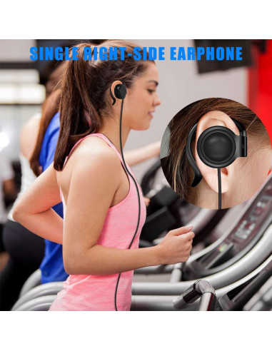 Auricular Mono EXMAX ATG-100T 3.5mm para Deportes y Trabajo