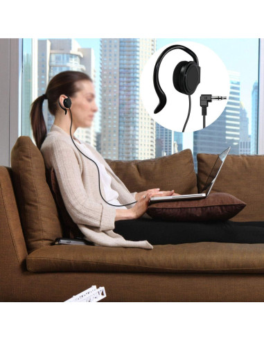 Auricular Mono EXMAX ATG-100T 3.5mm para Deportes y Trabajo