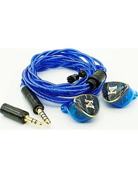 Auriculares ISN EBC80 In-Ear HiFi 8 Controladores Negro