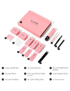 Kit de Elevación de Pestañas Luxe Cosmetics - 3 Aplicaciones 2