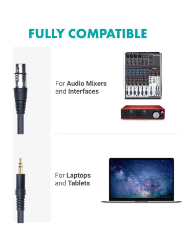 Equipo de Grabación Movo Studio - Micrófono Condensador y Auriculares