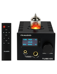 Amplificador de Auriculares FX-Audio TUBE-05 HiFi 12AU7 con Ecualizador