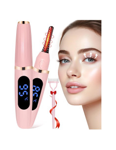 Rizador de Pestañas Eléctrico BeautyCurls Rosa 3 Temperaturas