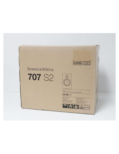 Altavoz Bowers & Wilkins 707 S2 Blanco Satinado 2 Vías 13.4 kg