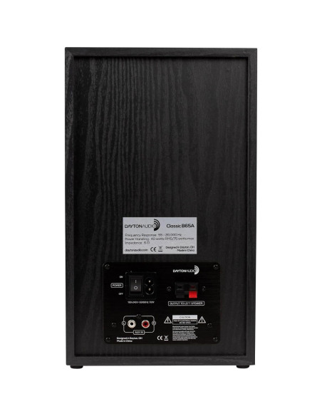 Altavoces de estantería Bluetooth Dayton Audio B65A 16.5 cm