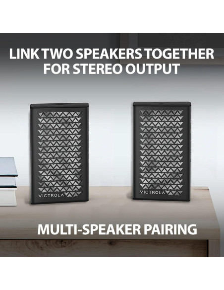 Altavoz Bluetooth Victrola Music Edition 1 IP67 12h Negro