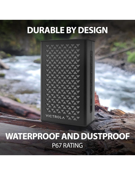Altavoz Bluetooth Victrola Music Edition 1 IP67 12h Negro