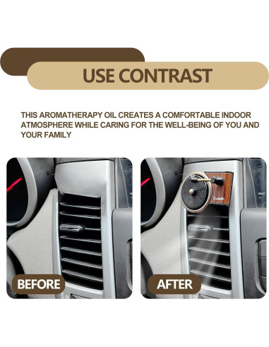 Ambientador de Aire para Coche Icyhaws Tocadiscos Retro con 10 Pastillas