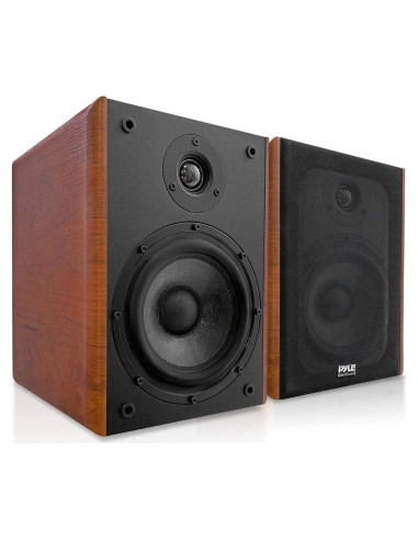 Altavoces de Estantería Pyle PHQBS52 5.25" 200W Madera