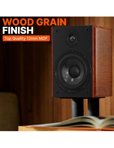 Altavoces de Estantería Pyle PHQBS52 5.25" 200W Madera