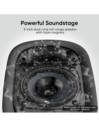 Altavoces de Estantería Bluetooth Saiyin DS6701DB3 40W 3"