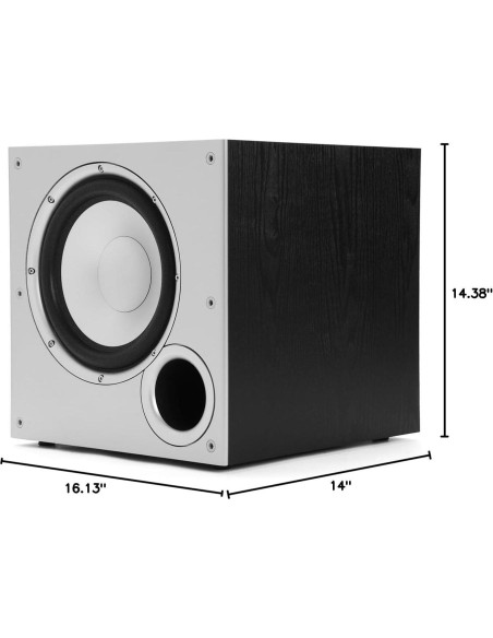 Subwoofer Potenciado Polk Audio PSW10 10" 100W para Teatro en Casa