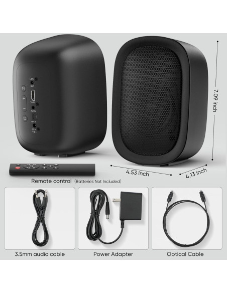 Altavoces de Estantería Bluetooth Saiyin DS6701DB3 40W 3"