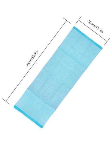8 Paños Exfoliantes de Baño Cshangzei 90 cm Nylon Variados