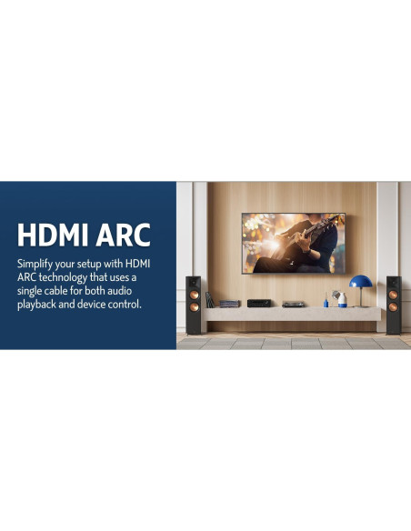 Receptor Estéreo Onkyo TX-8470 2 Canales Wi-Fi Bluetooth Phono