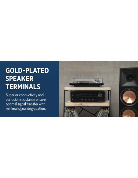 Receptor Estéreo Onkyo TX-8470 2 Canales Wi-Fi Bluetooth Phono