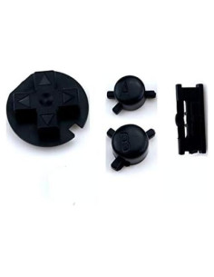 Juego de Botones de Encendido y Apagado GGZone para Gameboy Color Negro