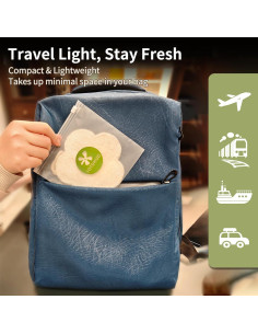 Esponja de Baño Lufa Egipcia Natural 2pack - Exfoliante Viaje 2