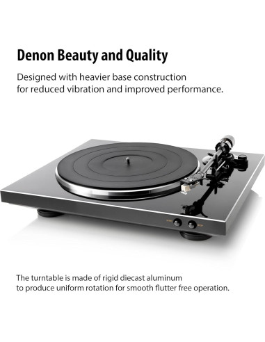 Tocadiscos Analógico Denon DP-300F con Ecualizador Integrado