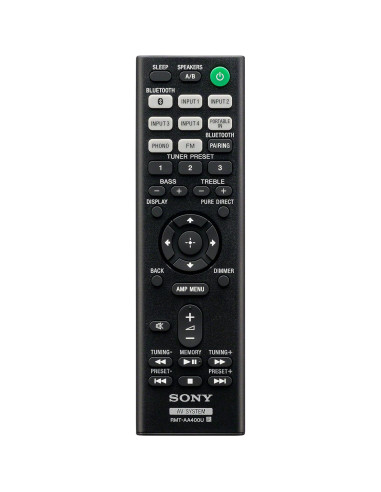 Receptor Estéreo Sony STRDH190 2 Canales Bluetooth + Cable 15.24m