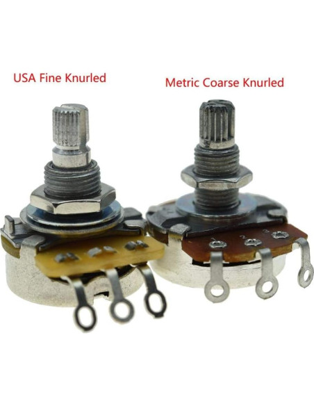 Perillas de Control Dopro para Guitarra LP 4 Unidades Transparente