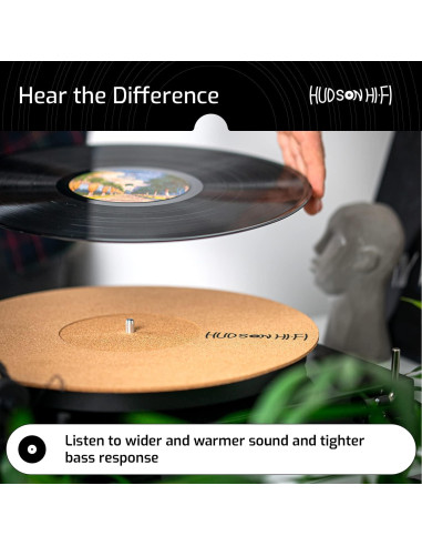 Alfombrilla de Corcho Antiestática Hudson Hi-Fi 0.32 cm